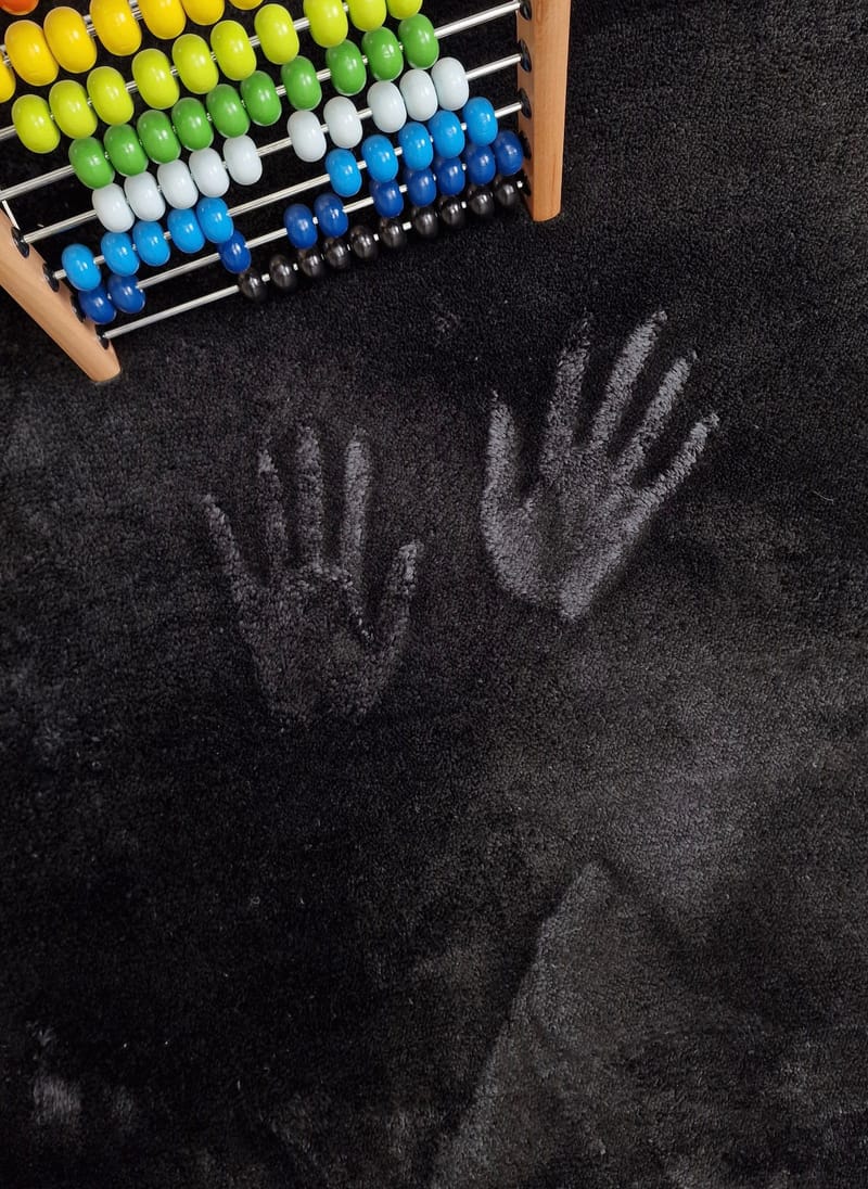 Cozy Ryamatta 200x290 cm Rektangulär - Svart - Textil & mattor - Mattor - Modern matta - Ryamatta & luggmatta