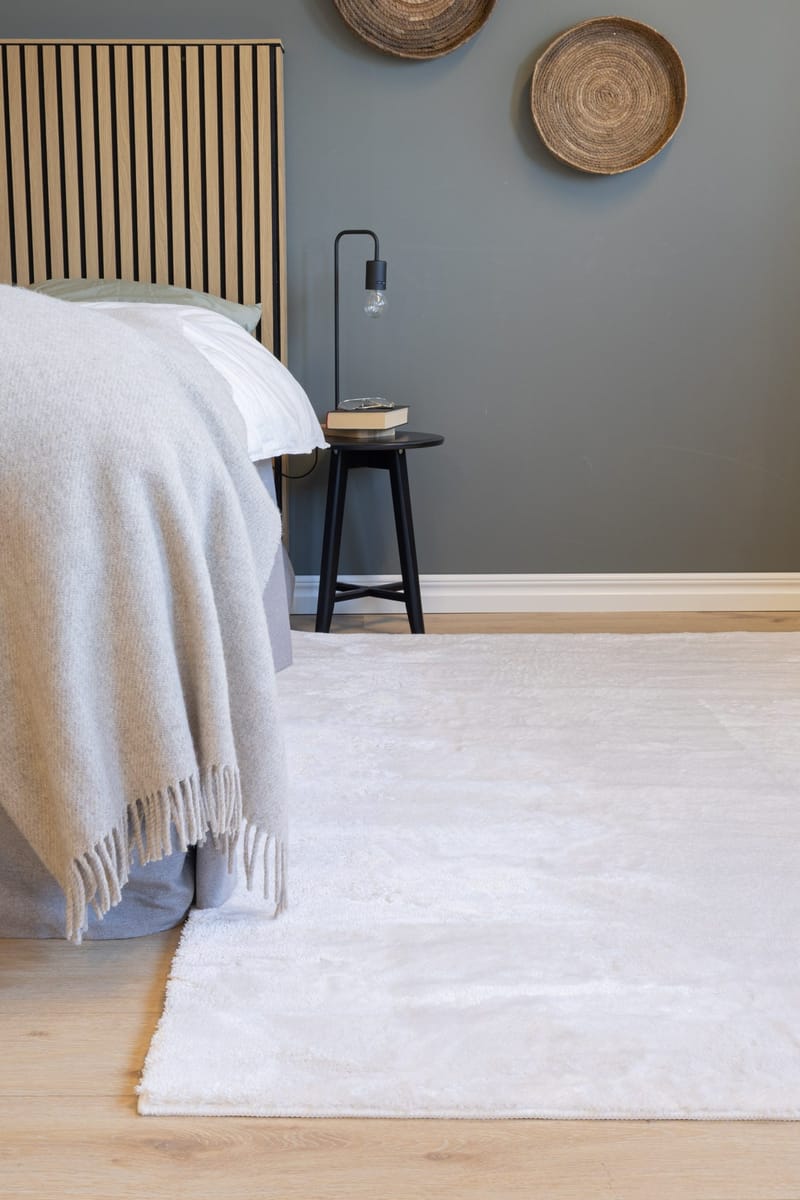 Cozy Ryamatta 240x340 cm Rektangulär - Vit - Textil & mattor - Mattor - Modern matta - Ryamatta & luggmatta