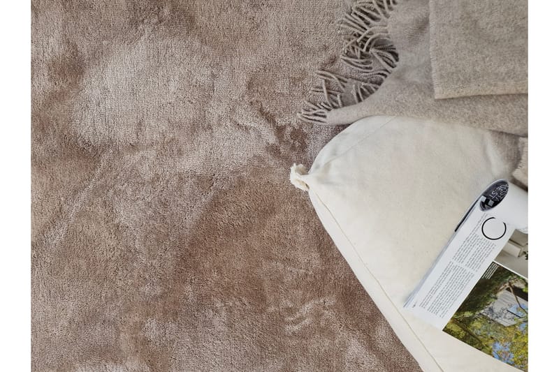 Cozy Ryamatta 60x120 cm Rektangulär - Linne - Textil & mattor - Mattor - Modern matta - Ryamatta & luggmatta