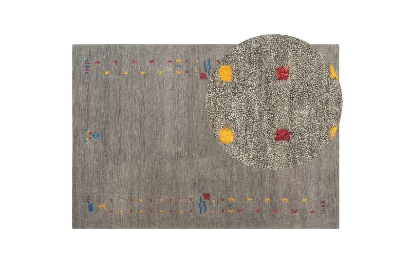 Seymen Ryamatta 160x230 cm - Grå - Textil & mattor - Mattor - Modern matta - Ryamatta & luggmatta