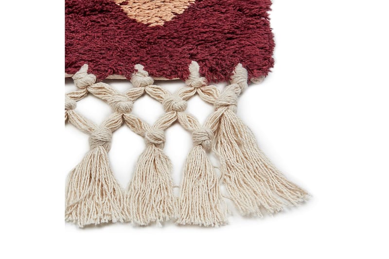 Siirt Bomullsmatta 160x230 cm - Röd - Textil & mattor - Mattor - Modern matta - Bomullsmatta