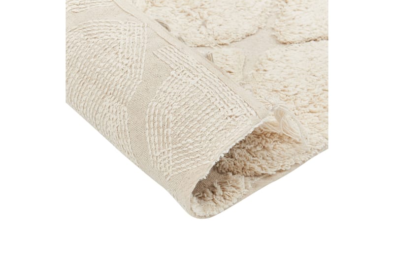 Silchar Bomullsmatta 80x150 cm - Beige - Textil & mattor - Mattor - Modern matta - Bomullsmatta