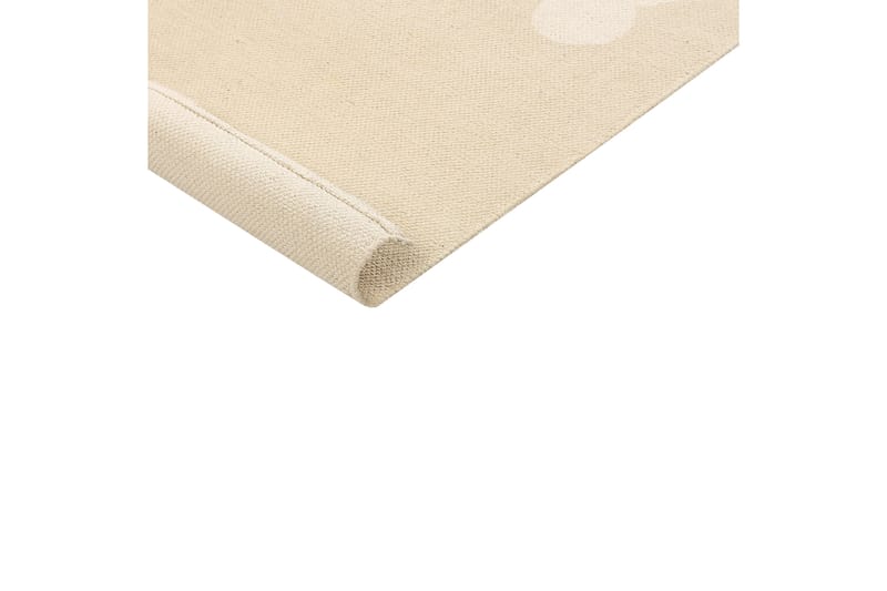 Simau Bomullsmatta 80x150 cm - Beige - Textil & mattor - Mattor - Modern matta - Bomullsmatta