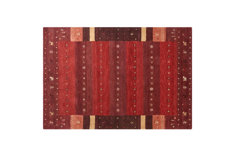Sinanli Ryamatta 140x200 cm - Röd - Textil & mattor - Mattor - Modern matta - Ryamatta & luggmatta