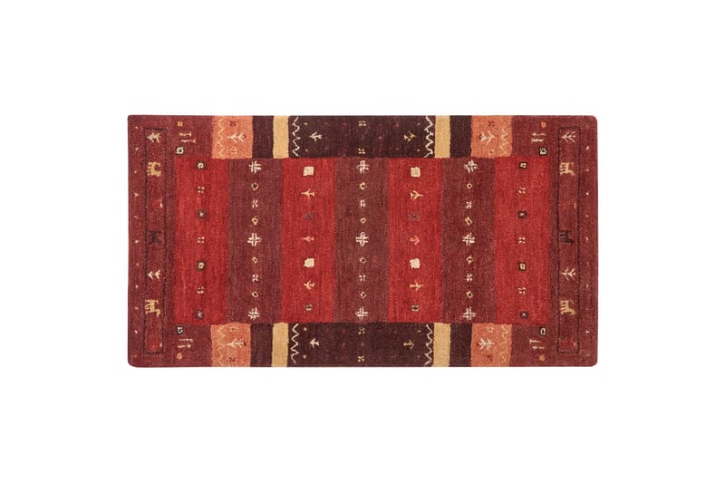 Sinanli Ryamatta 80x150 cm - Röd - Textil & mattor - Mattor - Modern matta - Ryamatta & luggmatta