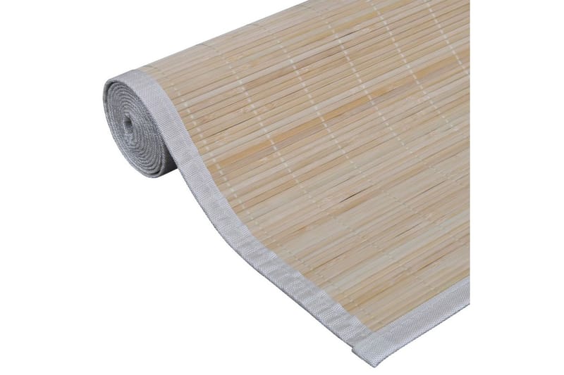 Bambumatta 100x160 cm naturlig - Brun - Textil & mattor - Mattor - Modern matta - Sisalmattor