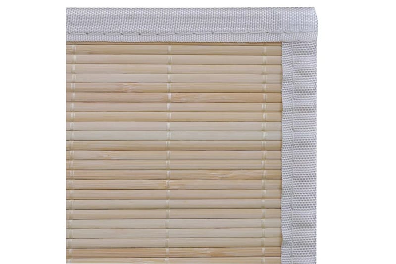 Bambumatta 100x160 cm naturlig - Brun - Textil & mattor - Mattor - Modern matta - Sisalmattor
