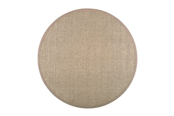 Barrakuda Matta Rund 133 cm Natur/Beige