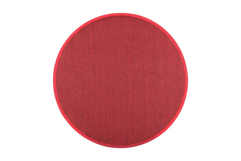 Barrakuda Matta Rund 160 cm Röd, Vm Carpet