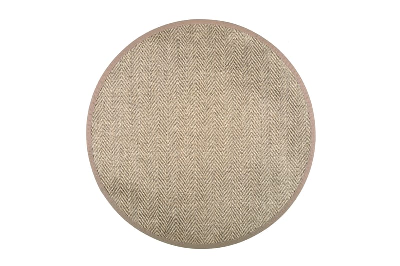 Barrakuda Matta Rund 200 cm Natur/Beige - Vm Carpet - Textil & mattor - Mattor - Modern matta - Sisalmattor