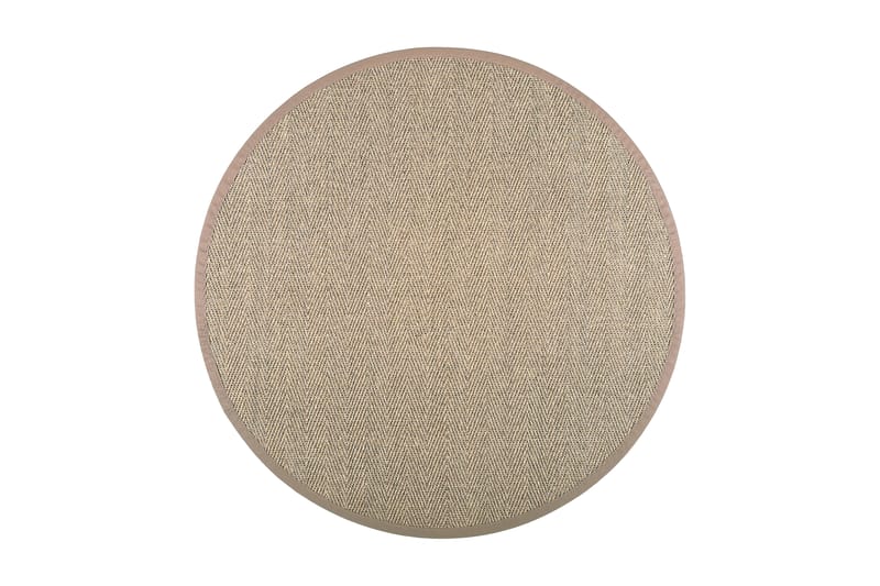 Barrakuda Matta Rund 240 cm Natur/Beige - Vm Carpet - Textil & mattor - Mattor - Modern matta - Sisalmattor