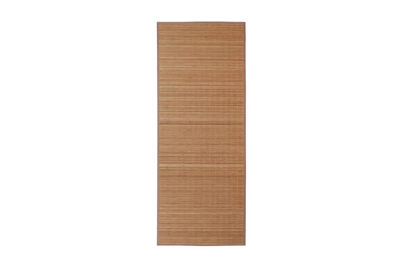 Fyrkantig Brun Bambumatta 120x180 cm - Brun - Textil & mattor - Mattor - Modern matta - Sisalmattor