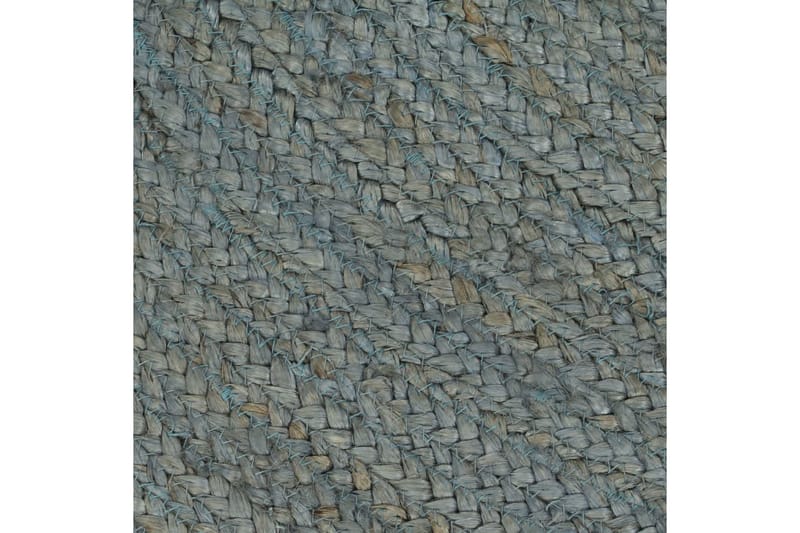Handgjord jutematta rund 150 cm olivgrön - Grön - Textil & mattor - Mattor - Modern matta - Sisalmattor