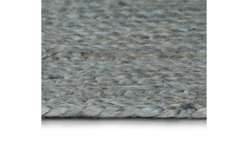 Handgjord jutematta rund 150 cm olivgrön - Grön - Textil & mattor - Mattor - Modern matta - Sisalmattor