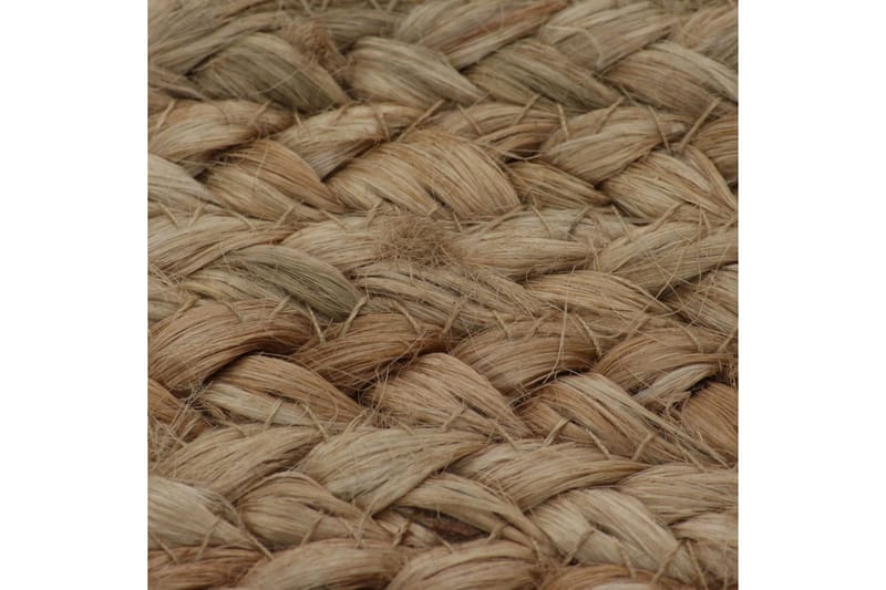 Jutematta flätad rund 150 cm - Beige - Textil & mattor - Mattor - Modern matta - Sisalmattor