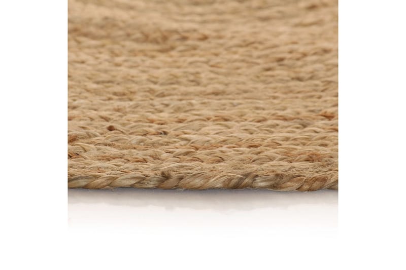 Jutematta flätad rund 150 cm - Beige - Textil & mattor - Mattor - Modern matta - Sisalmattor