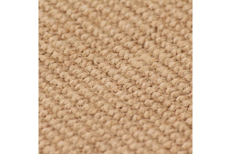 Jutematta med latexundersida 140x200 cm naturlig - Beige - Textil & mattor - Mattor - Modern matta - Sisalmattor