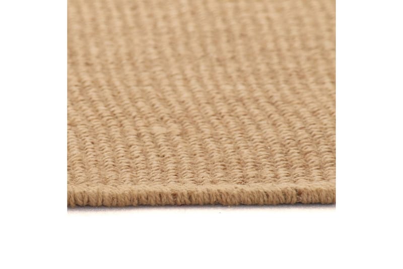 Jutematta med latexundersida 140x200 cm naturlig - Beige - Textil & mattor - Mattor - Modern matta - Sisalmattor