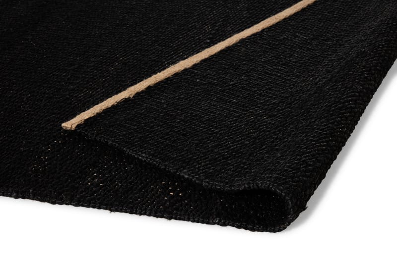 Kali Jutematta 200x300 - Svart - Textil & mattor - Mattor - Modern matta - Sisalmattor