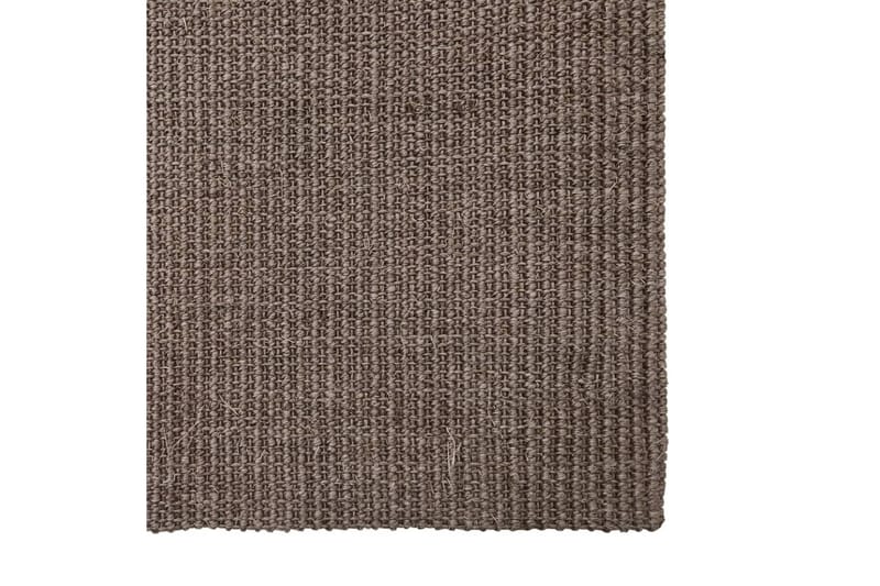 Matta naturlig sisal 66x250 cm brun - Brun - Textil & mattor - Mattor - Modern matta - Sisalmattor