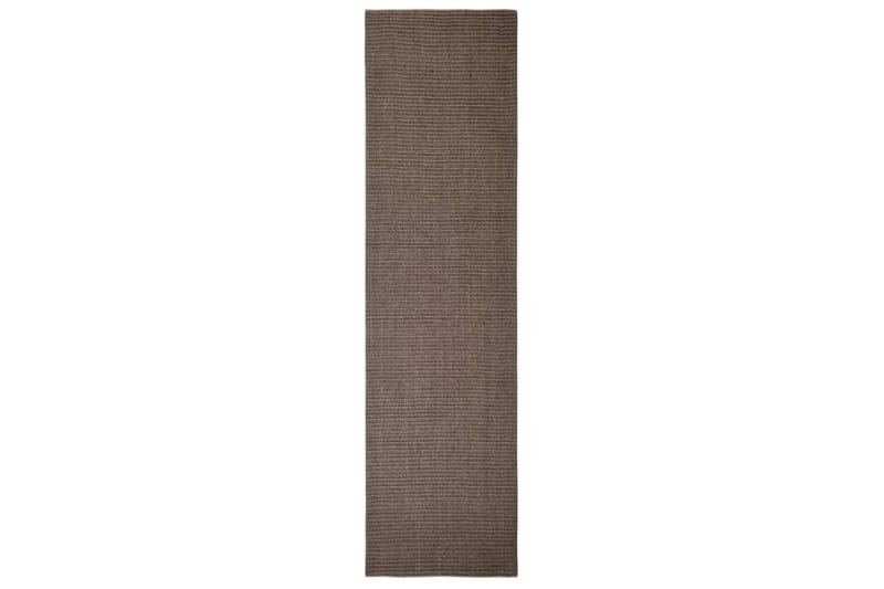 Matta naturlig sisal 66x250 cm brun - Brun - Textil & mattor - Mattor - Modern matta - Sisalmattor