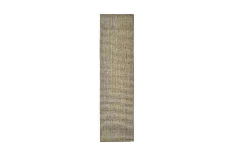 Matta naturlig sisal 66x250 cm taupe - Taupe - Sisalmattor - Jutemattor & hampamattor