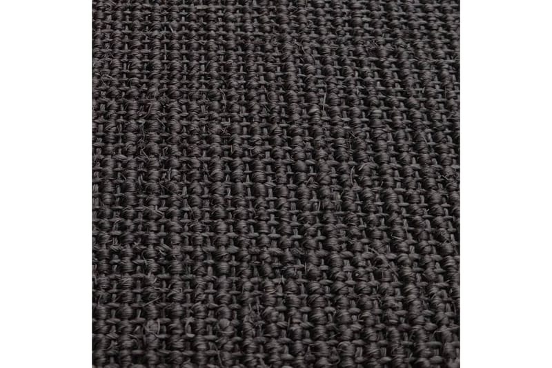 Matta naturlig sisal 66x350 cm svart - Svart - Textil & mattor - Mattor - Modern matta - Sisalmattor