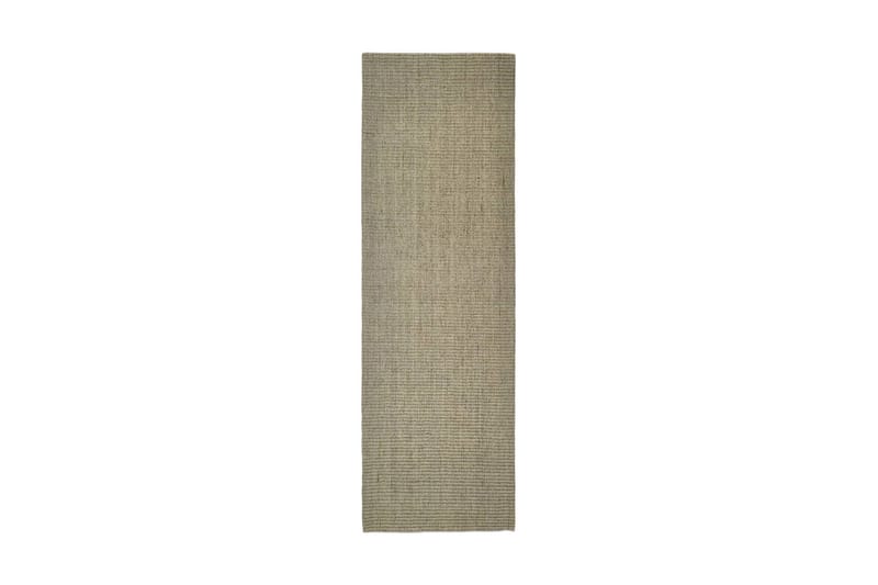 Matta naturlig sisal 80x250 cm taupe - Taupe - Sisalmattor - Jutemattor & hampamattor