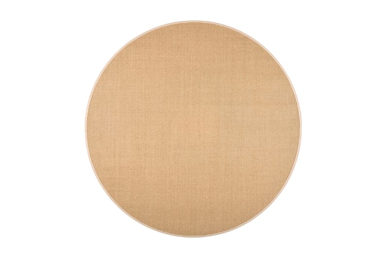 Sisal Matta Rund 133 cm Beige/Grå - Vm Carpet - Sisalmattor - Jutemattor & hampamattor