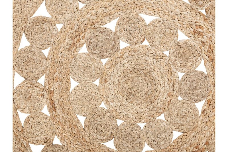 Szypowski Matta Slätvävd Rund 120 cm - Beige - Textil & mattor - Mattor - Modern matta - Sisalmattor