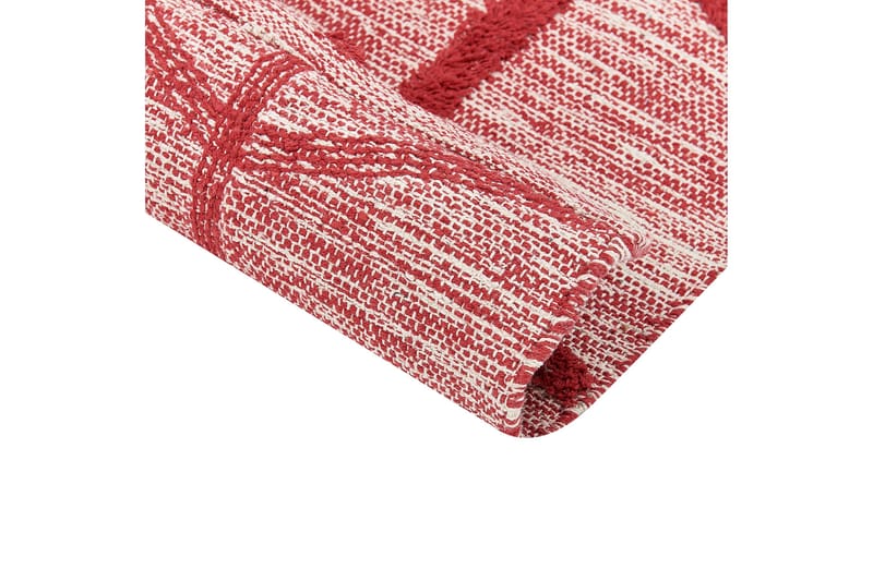Sivas Bomullsmatta 140x200 cm - Röd - Textil & mattor - Mattor - Modern matta - Bomullsmatta