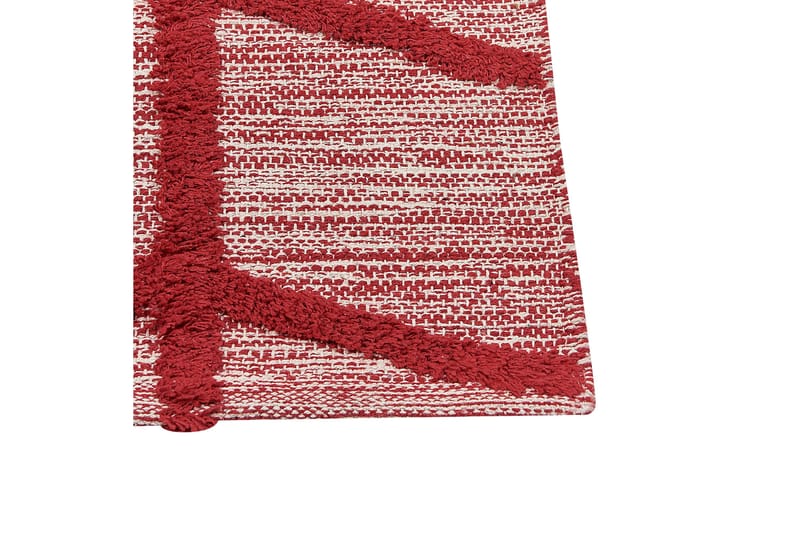 Sivas Bomullsmatta 160x230 cm - Röd - Textil & mattor - Mattor - Modern matta - Bomullsmatta