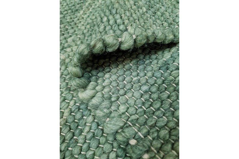 Skagen Ullmatta 160x230 cm Rektangulär - Grönmelange - Textil & mattor - Mattor - Modern matta - Ullmatta