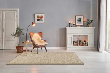 Skagen Ullmatta 160x230 cm Rektangulär - Naturmelange - Textil & mattor - Mattor - Modern matta - Ullmatta