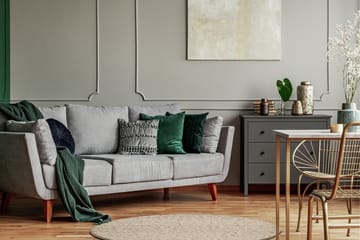 Skagen Ullmatta 200 cm Rund - Naturmelange - Textil & mattor - Mattor - Modern matta - Ullmatta