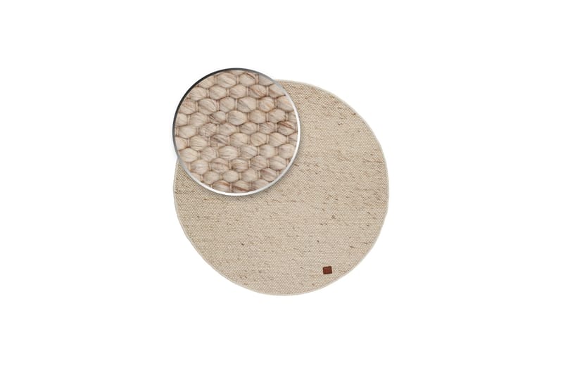 Skagen Ullmatta 200 cm Rund - Naturmelange - Textil & mattor - Mattor - Modern matta - Ullmatta