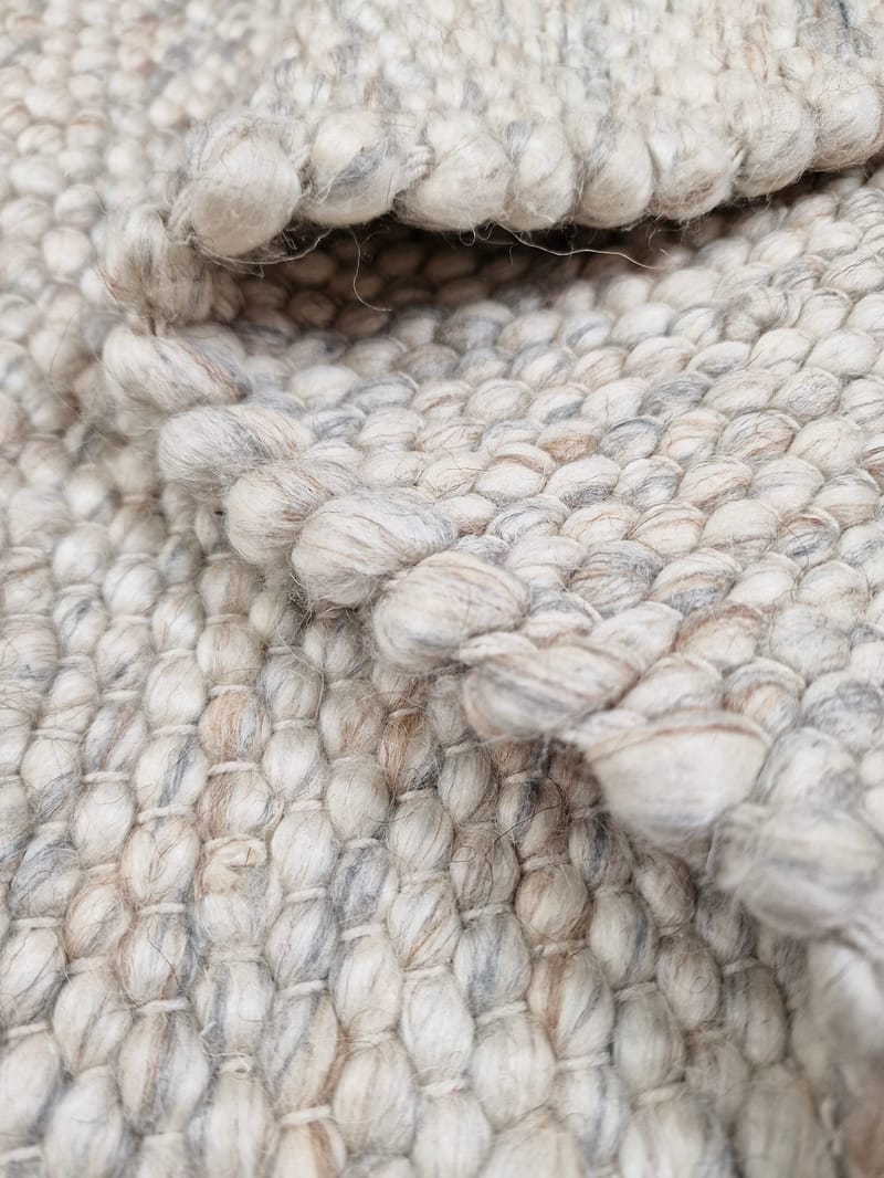 Skagen Ullmatta 200x300 cm Rektangulär - Sandmelange - Textil & mattor - Mattor - Modern matta - Ullmatta