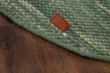 Skagen Ullmatta 240 cm Rund - Grönmelange - Textil & mattor - Mattor - Modern matta - Ullmatta