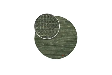 Skagen Ullmatta 240 cm Rund - Grönmelange - Textil & mattor - Mattor - Modern matta - Ullmatta