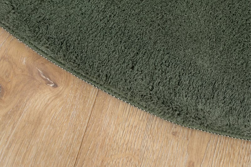 Soft Wiltonmatta 120 cm Rund - Smaragdgrön - Textil & mattor - Mattor - Modern matta - Wiltonmattor