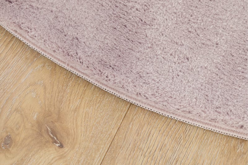 Soft Wiltonmatta 160 cm Rund - Rosa - Textil & mattor - Mattor - Modern matta - Wiltonmattor