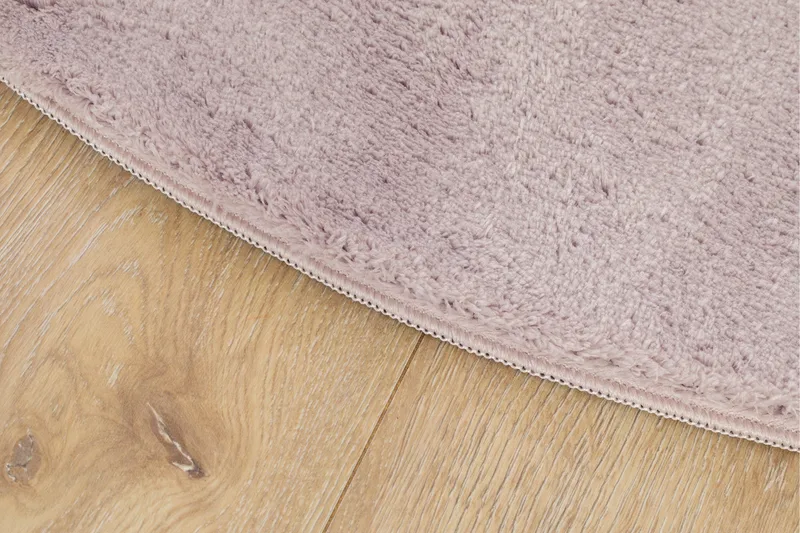 Soft Wiltonmatta 200 cm Rund - Rosa - Textil & mattor - Mattor - Modern matta - Wiltonmattor