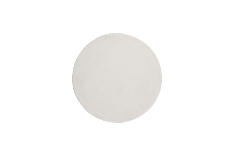 Soft Wiltonmatta Rund 120 cm - Vit - Textil & mattor - Mattor - Modern matta - Wiltonmattor