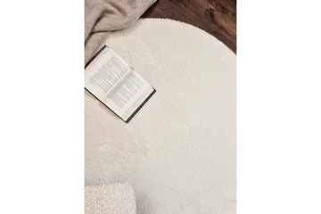 Soft Wiltonmatta Rund 200 cm - Vit - Textil & mattor - Mattor - Modern matta - Wiltonmattor