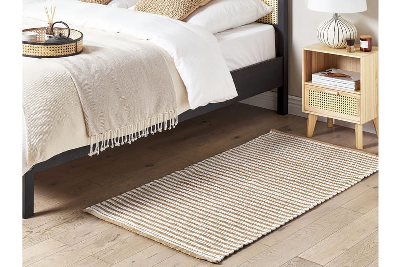 Sofulu Ryamatta 80x150 cm - Brun - Textil & mattor - Mattor - Modern matta - Bomullsmatta