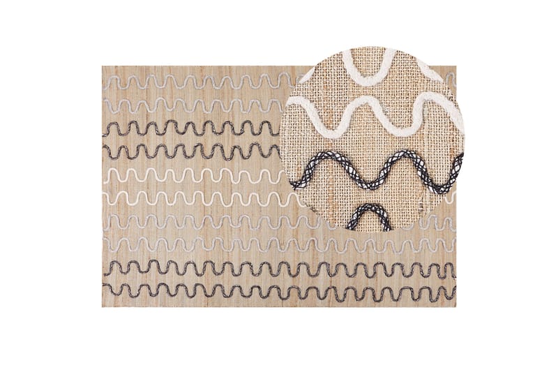 Sogut Jutematta 140x200 cm - Beige - Textil & mattor - Mattor - Modern matta - Sisalmattor