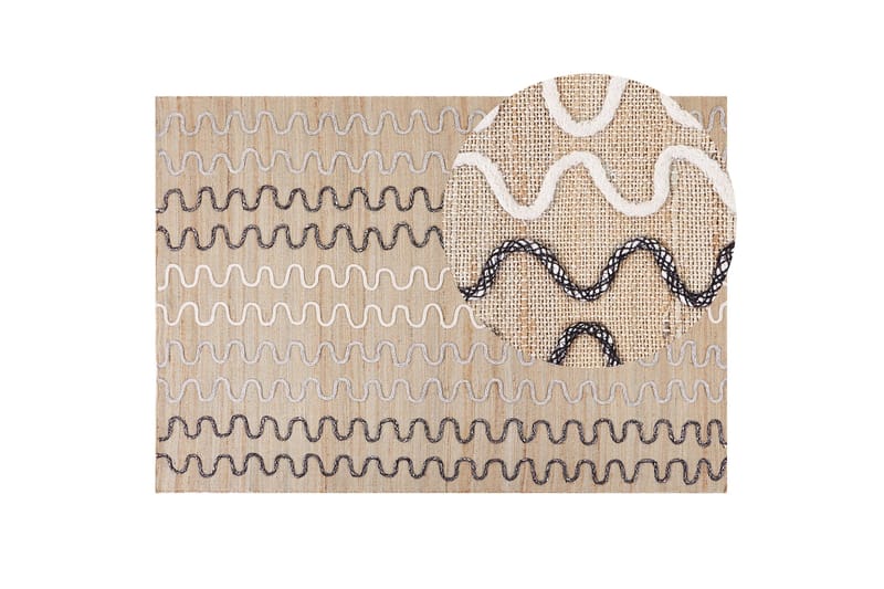 Sogut Jutematta 160x230 cm - Beige - Textil & mattor - Mattor - Modern matta - Sisalmattor