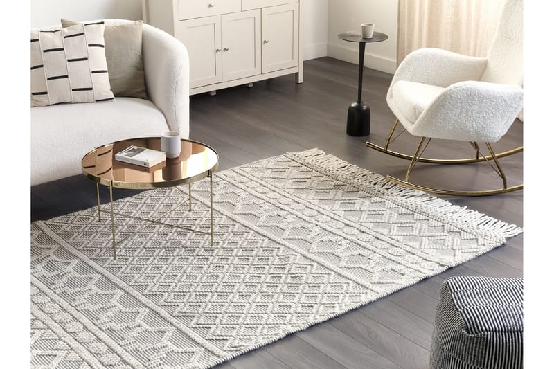 Solhan Ullmatta 160x230 cm - Beige - Textil & mattor - Mattor - Modern matta - Ullmatta