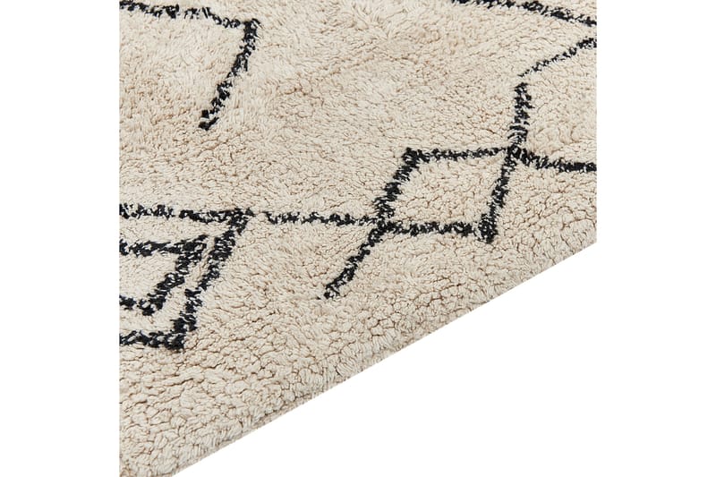 Somek Bomullsmatta 160x230 cm - Beige - Textil & mattor - Mattor - Modern matta - Bomullsmatta