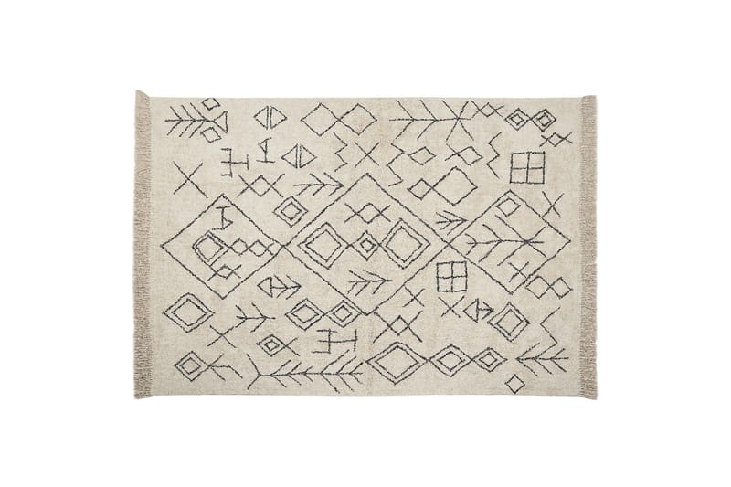 Somek Bomullsmatta 160x230 cm - Beige - Textil & mattor - Mattor - Modern matta - Bomullsmatta